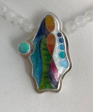 Load image into Gallery viewer, Abstract Goddess pendant/necklace
